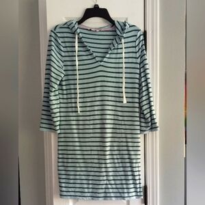 BODEN 6 Imelda Hooded Tunic Dress